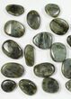 Lot: Polished Labradorite Pebbles - kg ( lbs) #90618-2